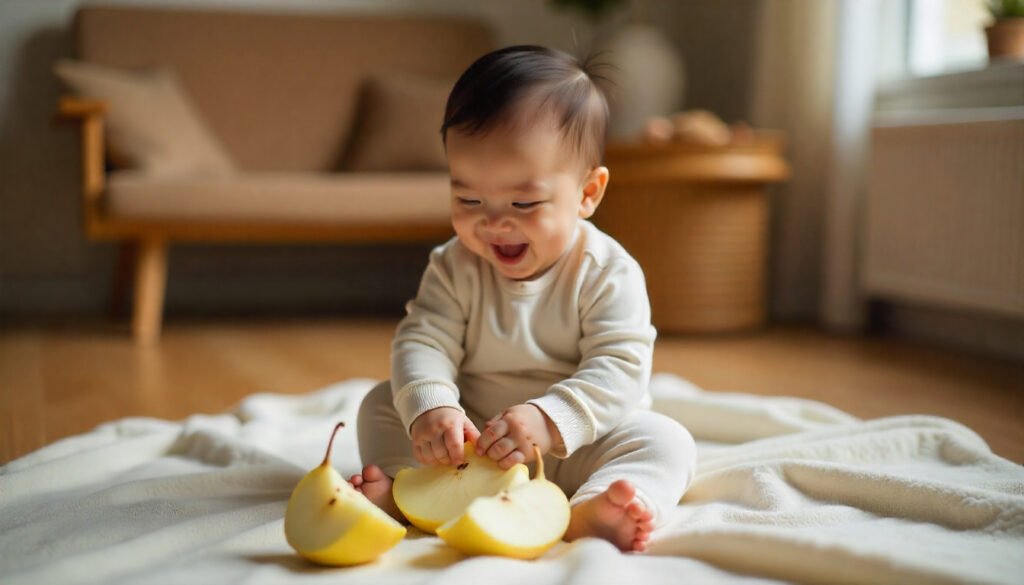 como empezar BLW con alimentos blandos como palta para bebés de 6 meses